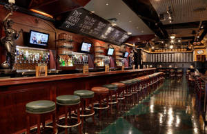 Fort Worth's Bar Interior Wallpaper