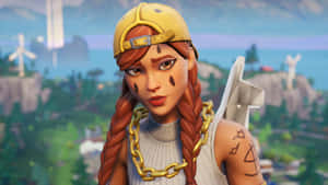 Fortnite Aura Skin Sad Reaction Wallpaper