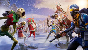 Fortnite Christmas Save The World Hd Wallpaper