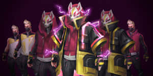 Fortnite Drift Black Background Wallpaper