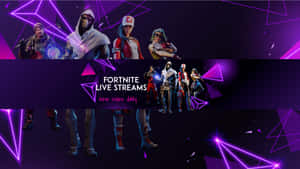 Fortnite Live Stream Banner Wallpaper