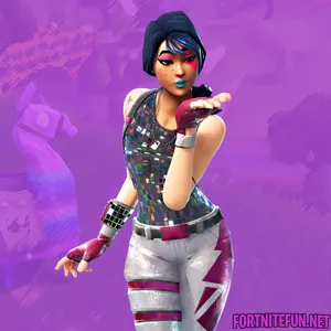 Fortnite - New Character - A Girl In Purple Wallpaper