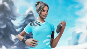 “fortnite Player Is Poised To Become A Playmaker” Wallpaper