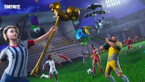 Fortnite Soccer Skin Iphone Theme Wallpaper