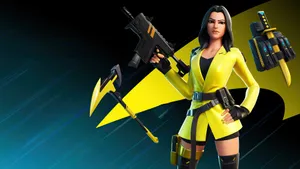 Fortnite Yellow Jacket Skin Wallpaper