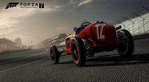 Forza 7 Unique Red Car Wallpaper