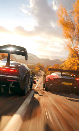 Forza Autumn Iphone Wallpaper