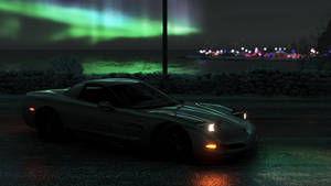 Forza Horizon 4 4k Corvette Aurora Borealis Wallpaper