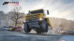 Forza Horizon 4 4k Mercedes Truck Wallpaper