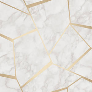Fractal Marble White Pattern Wallpaper