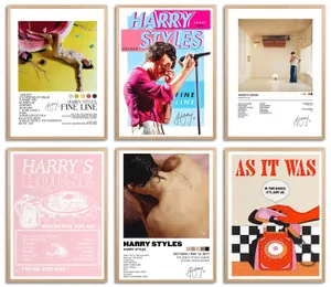 Framed Harry Styles Album Cover Wallpaper