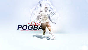 France National Football Team Paul Pogba Graphic Effects Wallpaper