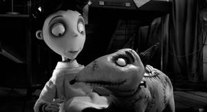 Frankenweenie Sparky Victor Buddies Wallpaper