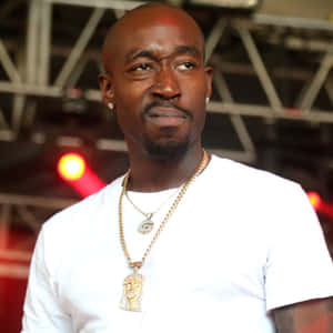 Freddie Gibbs Performance Moment Wallpaper