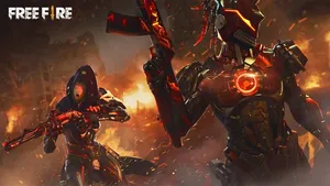 Free Fire Banner Battleground Wallpaper