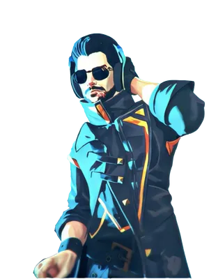 Free Fire Dj Alok Png Wallpaper