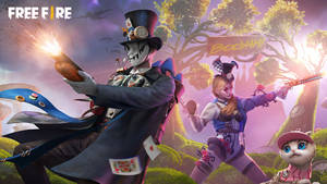 Free Fire Game Willful Wonders Wallpaper