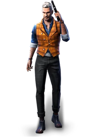 Free Fire Joseph Png Wallpaper