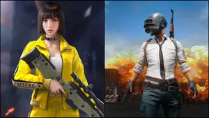 Free Firevs P U B G Characters Comparison Wallpaper