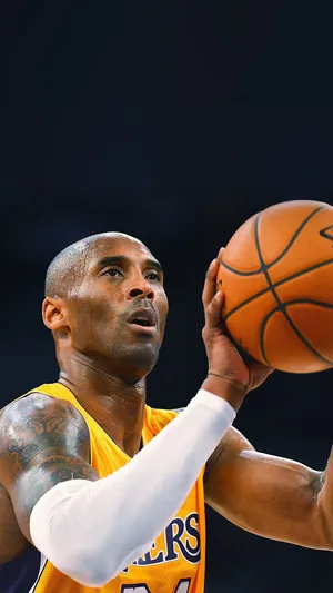 Free Throw Kobe Bryant Cool Wallpaper