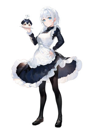 French Maid Detective Siesta Wallpaper