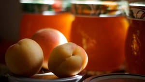 Fresh Apricot Puree Wallpaper