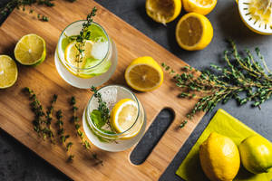 Fresh Lemonade Soda Cool 4k Wallpaper