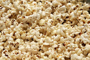 Fresh Popped Corn Texture Wallpaper