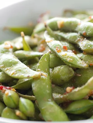 Fresh Stir-fried Edamame Beans Wallpaper