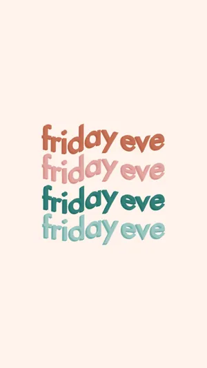 Friday Eve Repetition Artwork Wallpaper