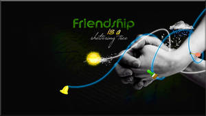 Friends Friendship Quote Wallpaper