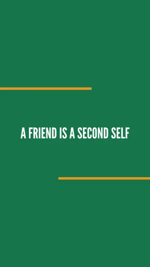 Friends Motivation Phrase Wallpaper