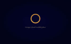 Frodo And Sam In Minimalist Style Wallpaper