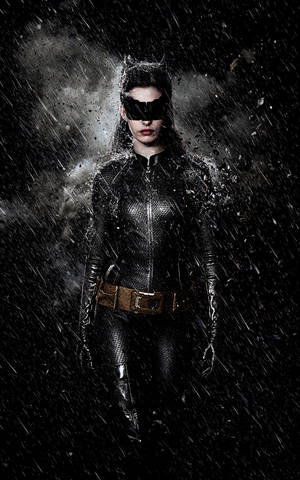 From The Dark Knight - Catwoman Portrait Wallpaper