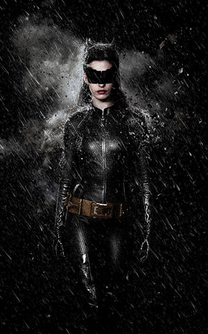 From The Dark Knight - Catwoman Portrait Wallpaper