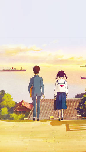 From Up On Poppy Hill Back View Wallpaper