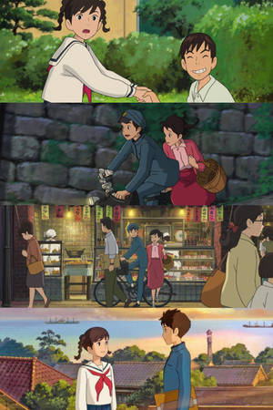 From Up On Poppy Hill Collage Wallpaper