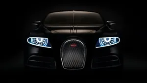 Front View Bugatti Car Wallpaper