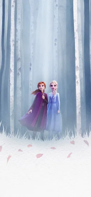 Disney Frozen 2 Characters Hd Wallpaper WallpapersOK