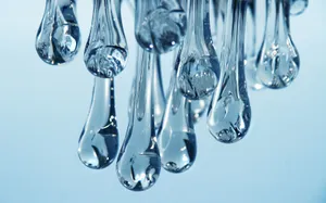 Frozen Droplets Of Water Wallpaper