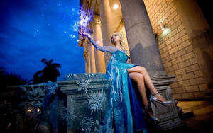 Frozen Elsa Cosplayer Wallpaper