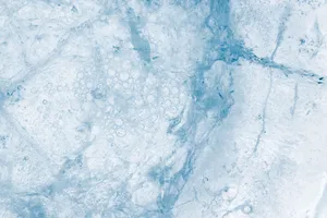 Frozen Ice Macro Shot Wallpaper