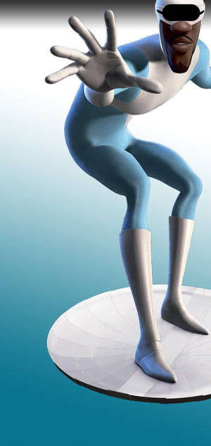 Frozone Blue Gradient Wallpaper