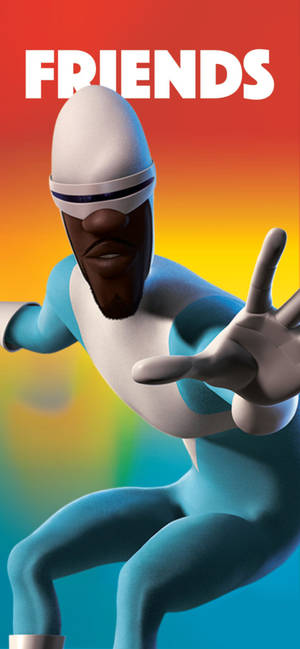 Frozone Colorful Graphic Wallpaper