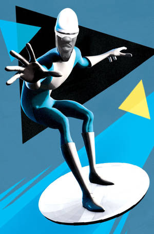 Frozone Geometric Shapes Wallpaper