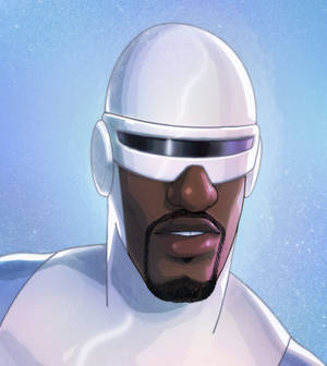 Frozone Headshot Painting Wallpaper