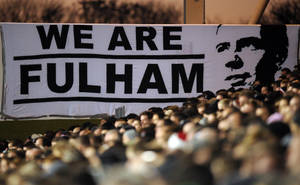 Fulham Fc We Are Banner Wallpaper