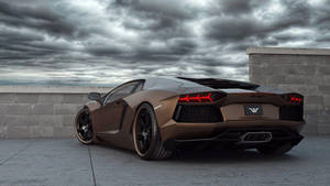 Full Hd Car Chocolate Brown Lamborghini Wallpaper