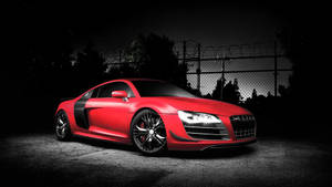 Full Hd Car Red Audi R8 Wallpaper