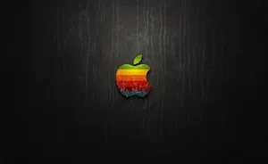 Full Hd Rainbow Apple Wallpaper